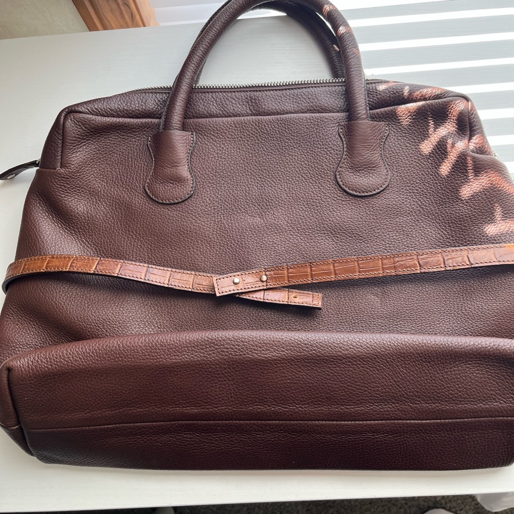 Vintage Brown Leather Women’s Bag